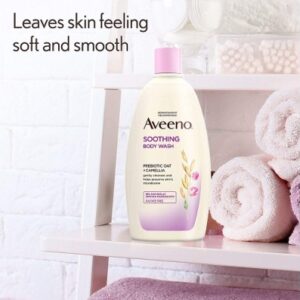 Aveeno Soothing Body Wash Prebiotic Oat + Camellia 532ml