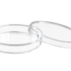 Disposable Petri Dish with Lid - Sterile - 60x15mm - Polystyrene - Triple Vented - Transparent