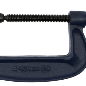 G-Clamp, Drop Forged Steel - 100mm (4") Opening Capability - Eisco Labs