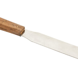 Spatula with Wooden Handle 12 Inch - Parallel Sides Palette Knife