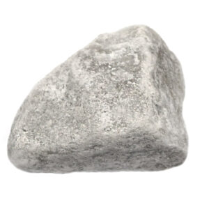 Coarse White Marble Metamorphic Rock Specimen - Approx. 1"