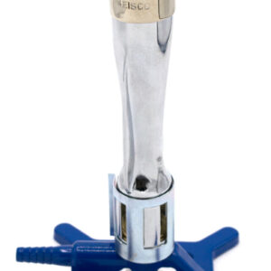 Liquid Propane Meker Bunsen Burner, StabiliBase Anti-Tip Design with Handle, LP - Very High Temperature (1780°C) BTU Range - 1900 to 3100 - Eisco Labs