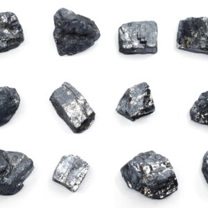12PK Raw Galena, Mineral Specimens - Approx. 1" - Geologist Selected & Hand Processed - Great for Science Classrooms - Class Pack - Eisco Labs