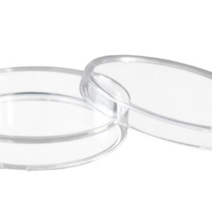Disposable Petri Dish with Lid - Sterile - 90x14mm - Polystyrene - Triple Vented - Transparent