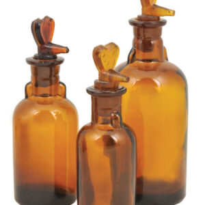 Bottle Dropping, T.K. Pattern, Amber color - 125 ml (Discontinued)