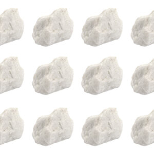 12PK Raw Microcline, Mineral Specimens - Approx. 1" - Geologist Selected & Hand Processed - Great for Science Classrooms - Class Pack - Eisco Labs