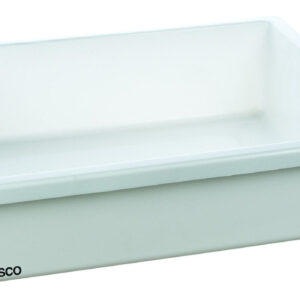 Utility Tray Polypropylene Plastic - 21" x 17" x 5" - Eisco Labs