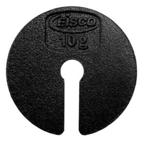 Slotted Weight, 10g - Zinc Casted - Spare or Extra Parts for Slotted Masses Sets - Eisco Labs
