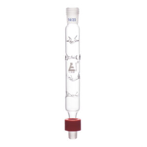 Vigrex Column, 100mm, Cone Size 14/23, Socket Size 14/23, Borosilicate Glass - Eisco Labs