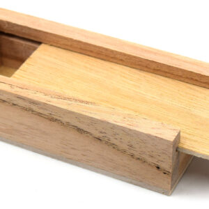 Wooden Box for 3" (75 mm) Bar Magnets, with sliding top - Eisco Labs