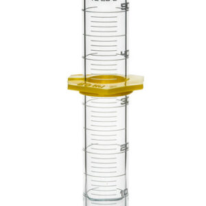 Graduated Cylinder, 50ml - Class A - White Graduations, Hexagonal Base