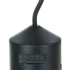 Hooked Iron Weight, 200g - with Bottom Slot - Powder Coated Steel - Eisco Labs