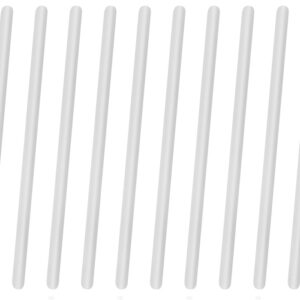 12PK Polypropylene Stirring Rods 11.8" - Rounded Ends 7mm Diameter