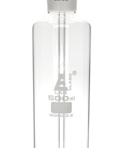 Drecshel's Bottle for Gas Washing, 500ml, Interchangeable Joint Head 29/32, Borosilicate 3.3 Glass - Eisco Labs