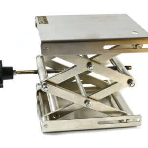 Eisco Labs Stainless Steel Lab Jack - 8x8" Surface - 11" max height - Dynamic Load - 7kg Static Strength - 30kg