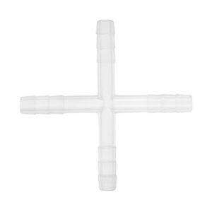 Tubing Connector, 8mm - Leakproof Joints - Polypropylene