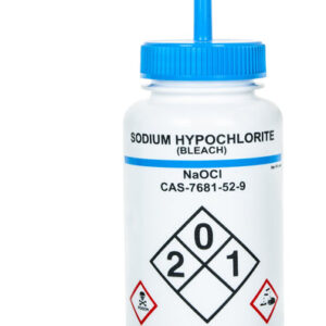 Sodium Hypochlorite (Bleach) Wash Bottle, 1000ml - Polyethylene - One Color (Discontinued)