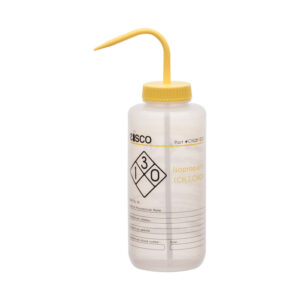 Performance Plastic Wash Bottle, Isopropanol, 1000 ml - Labeled (2 Color)