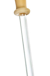 Dropping Pipette, 6.75" - Glass with Latex Teat - Eisco Labs