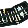 Dissection Set Student 9 Pcs - Stainless Steel - Leather Storage Case
