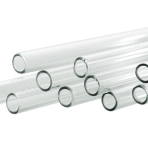 Tubing Borosilicate Glass - 8mm OD x 19.5" L - Light Wall - 10/PK