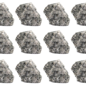 12PK Raw Porphyritic Granite 1" - Geologist Selected Samples - Eisco Labs