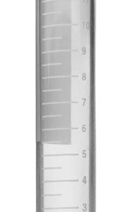 Centrifuge Tube with Screw Cap, 15mL - Conical, 120mm Length x16mm Diameter - 0.5mL White Graduations - Non-Erasable Labeling Area - Polypropylene Plastic