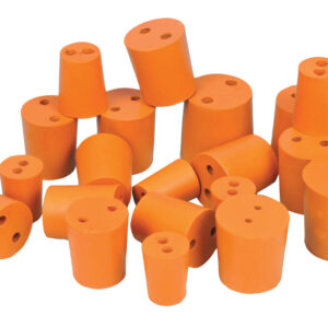 50PK Assorted Rubber Stoppers with Two Holes