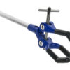 3 Finger Extension Clamp on Stainless Steel Rod - 3.4" Max Opening