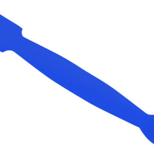 Scoop with Knife Edge, 7.9" - Polypropylene - Chemical Resistant - Dual Ended