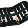 Dissection Set Basic 7 Pcs - Stainless Steel - Leather Storage Case