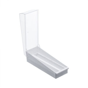 Slide Storage Rack - for 100 slides - With Transparent Cover