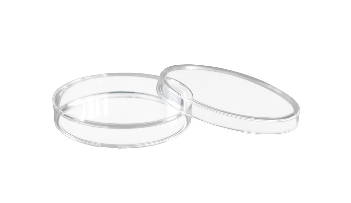 Disposable Petri Dish with Lid - Sterile - 35x15mm - Polystyrene - Triple Vented - Transparent