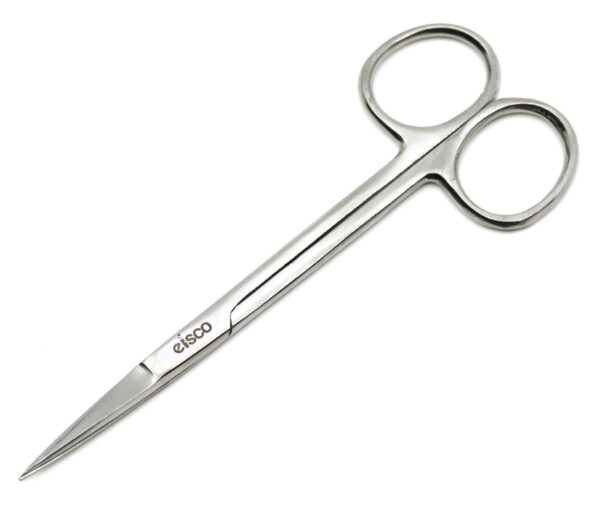 Dissecting Scissors Fine Points Closed Shanks Stainless Steel - Eisco Labs