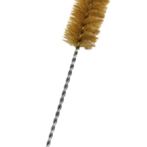 Bristle Cleaning Brush 9.25" - Fan Shaped End - 1.25" Diameter