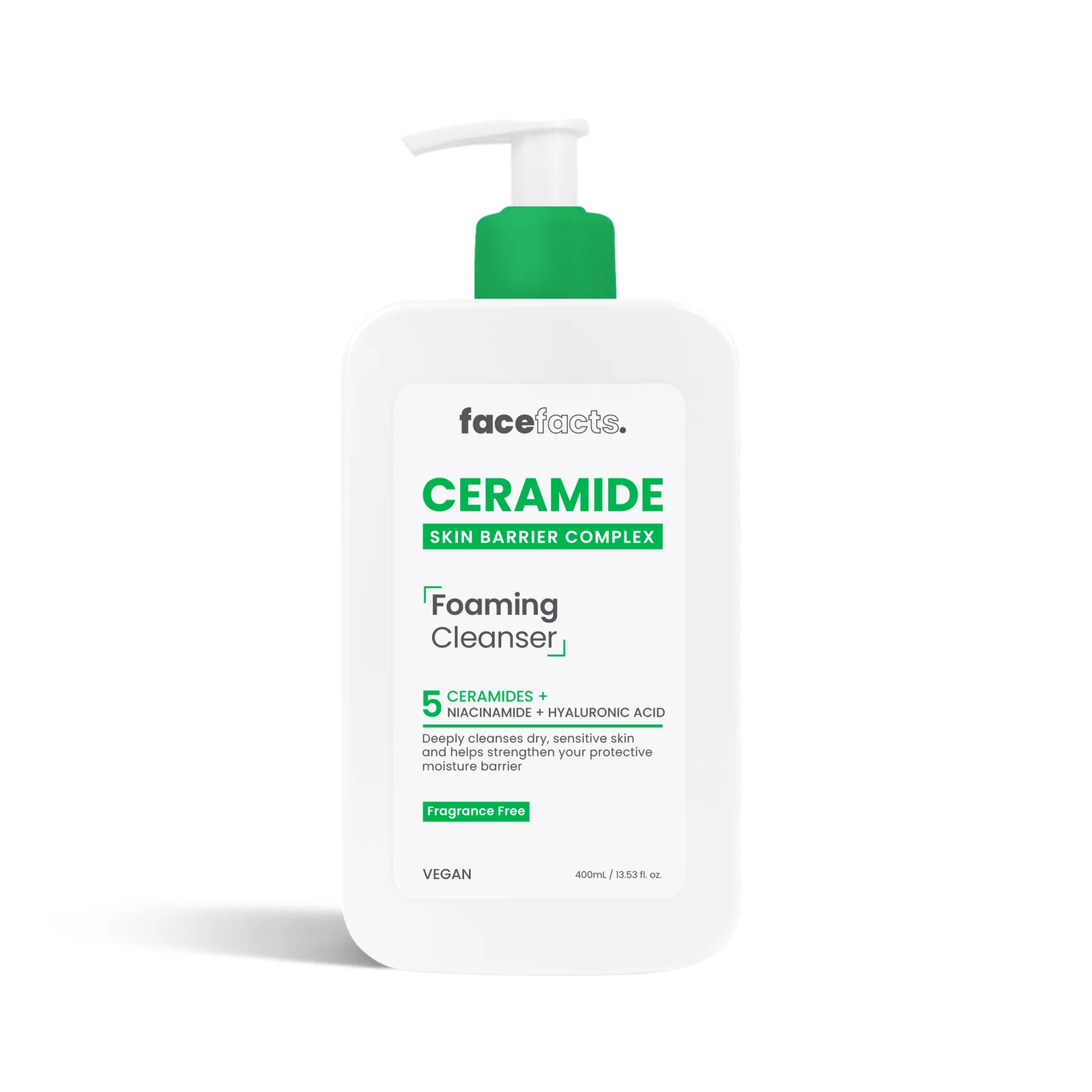 FACEFACTS CERAMIDE FOAMING CLEANSER 400ML