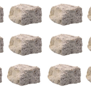 12PK Raw Rhyolite, Igneous Rock Specimens - Approx. 1" - Geologist Selected & Hand Processed - Great for Science Classrooms - Class Pack - Eisco Labs