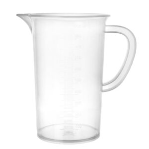 Measuring Jug 1000ml - Polypropylene Plastic - Raised Graduations