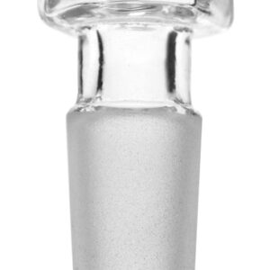 Hollow Stopper, Hexagonal Top - 10/19 Cone - Flat Bottom - Borosilicate Glass - Eisco Labs