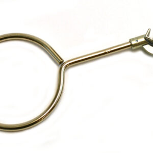Eisco labs 3.875" Diameter Closed ring with Boss head clamp.