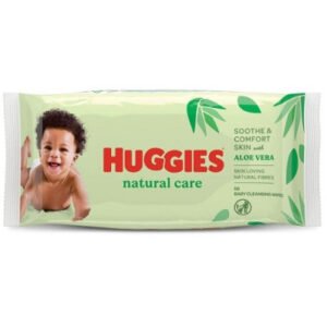 Huggies Natural Care Aloe Vera Baby Wipes - 56 Counts