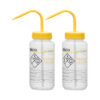 2PK Performance Plastic Wash Bottle, Isopropanol, 500 ml - Labeled (2 Color)
