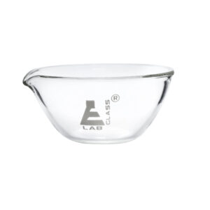 Evaporating Basin, 15ml - Flat Bottom - Borosilicate Glass - Eisco Labs