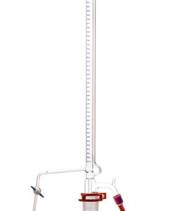 Automatic Zero Burette, 100ml - Class B - 34/35 Joint Size - 0.20±ml Tolerance, 0.20ml Sub. Divisions - 2000ml Reservoir Capacity - Eisco Labs