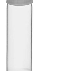 VOA/TOC Clear Vials, 40mL, 100/PK - Borosilicate Glass - ASTM/USP Type 1, Class B - PTFE Septa