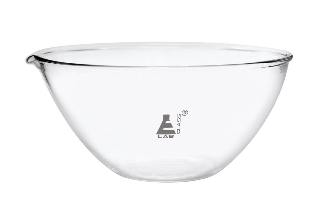 Evaporating basin, 2000ML - flat bottom - borosilicate glass