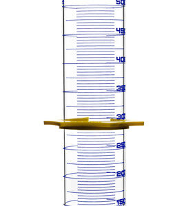 Measuring Cylinder, 500ml - Class A, ASTM - Blue, 5ml Graduations - Borosilicate Glass - Eisco Labs