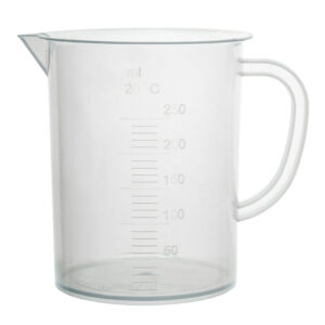 Measuring Jug 250ml - Polypropylene Plastic - Raised Graduations