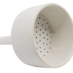 Buchner Funnel, 10cm - Porcelain - Straight Sides, Perforated Plate