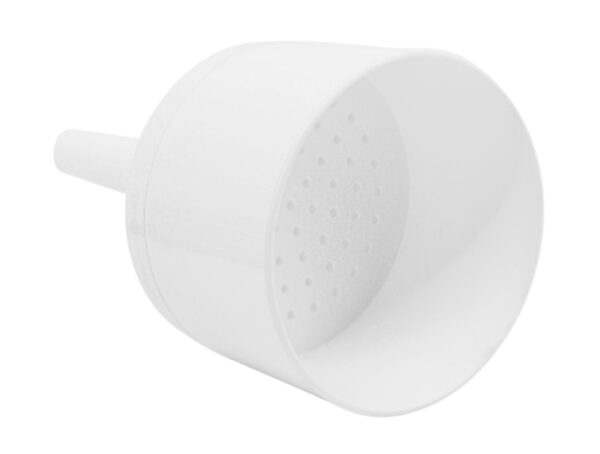 Buchner Funnel, 7.5cm - Polypropylene, 2 Parts - Designed for 5-6cm Filter Paper - Stem Length, 6cm - Lightweight, Autoclavable - Eisco Labs